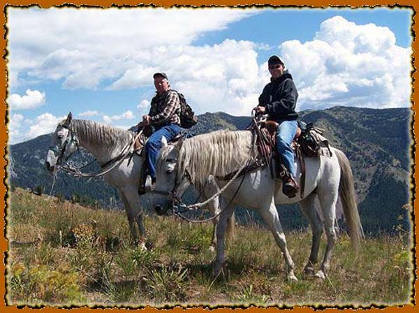 Wyoming Horse back trip guide