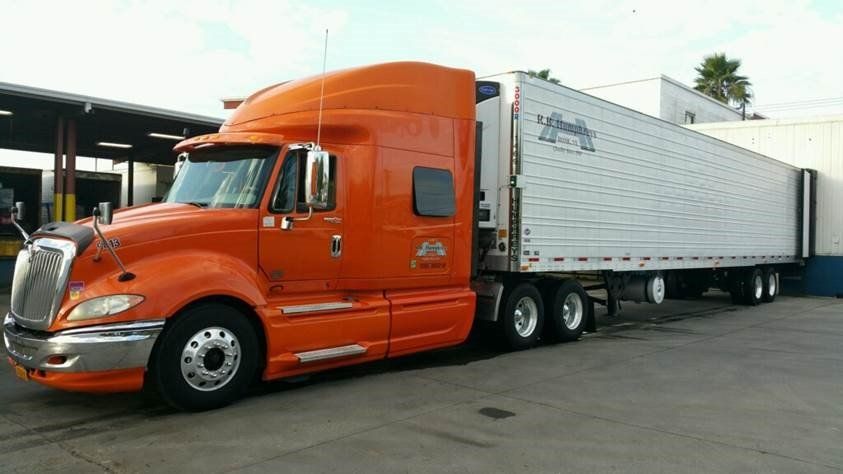 Orange Truck Transportation — Old Photos of the Trucks in Rome, NY