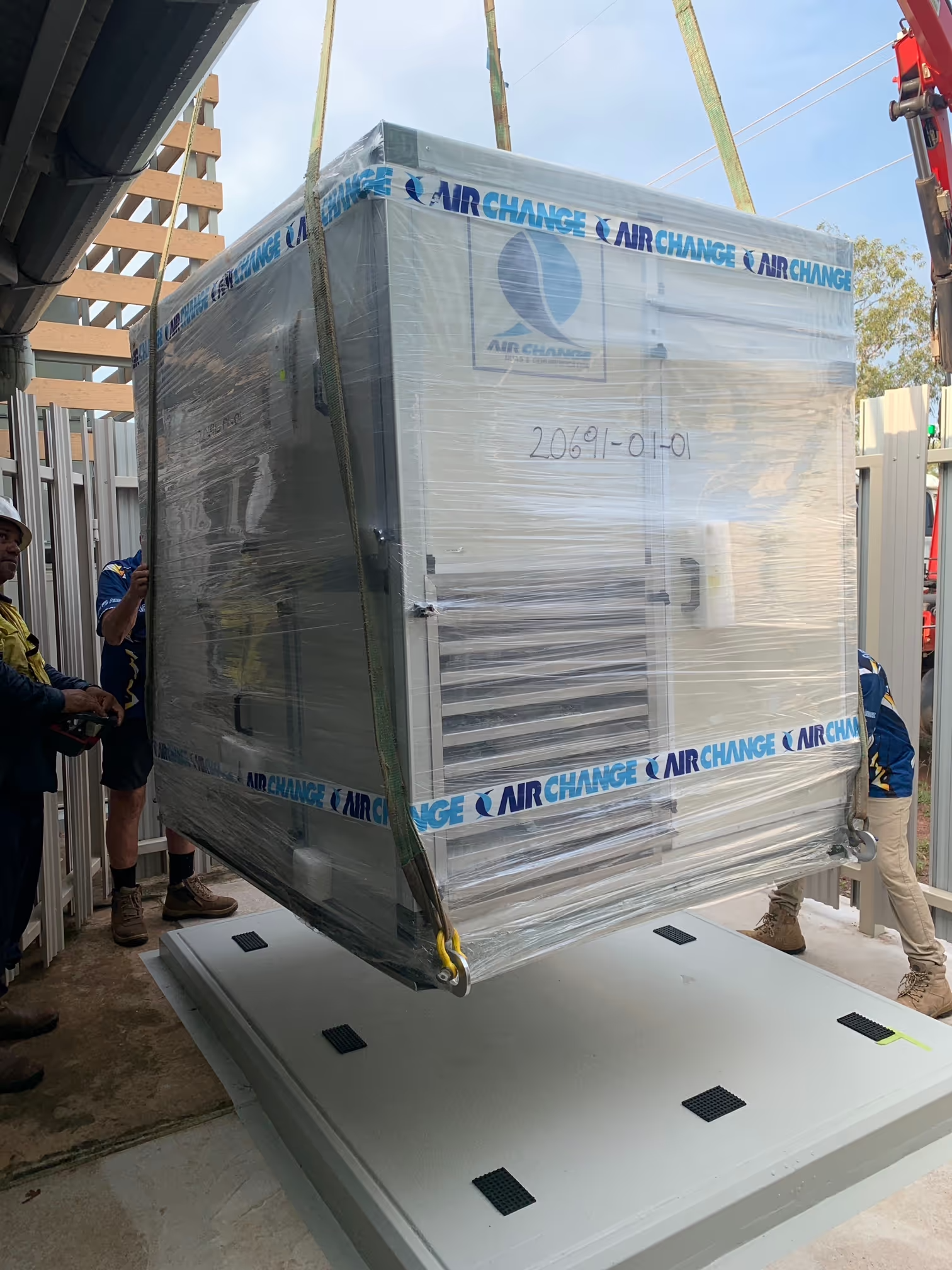 An Industrial Air Change Ventilation or Air Handling Unit — Active Airconz in Winnellie, NT