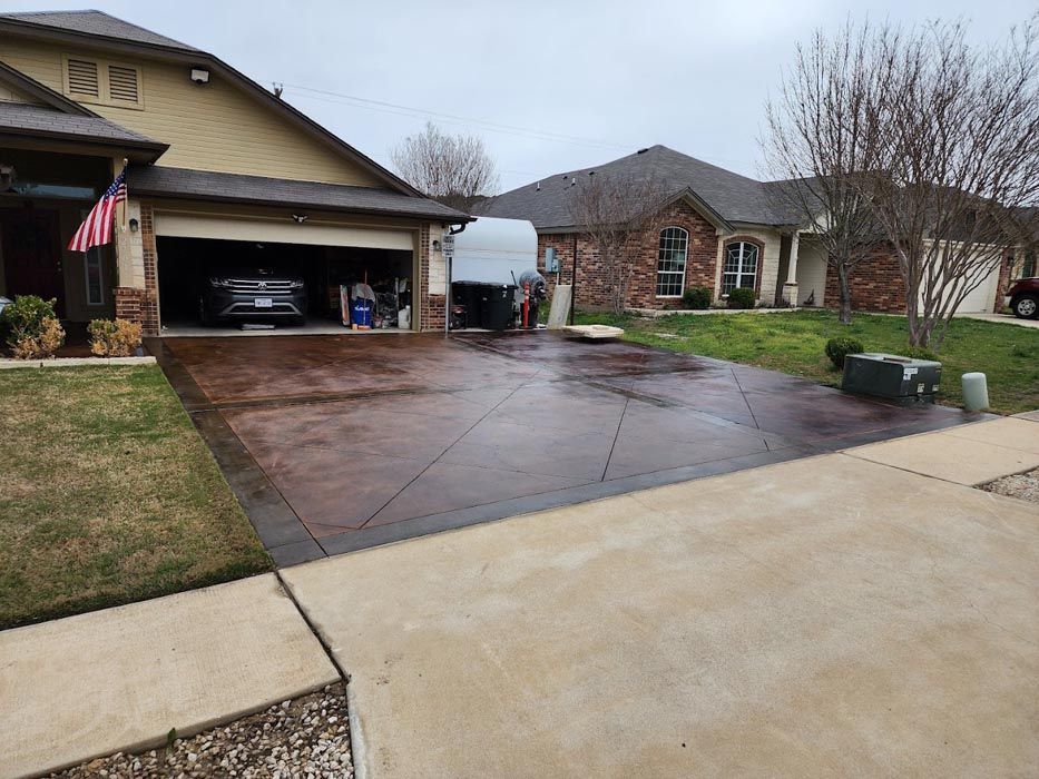 Residential Concrete Driveway