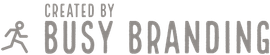 Created by Busy Branding logo
