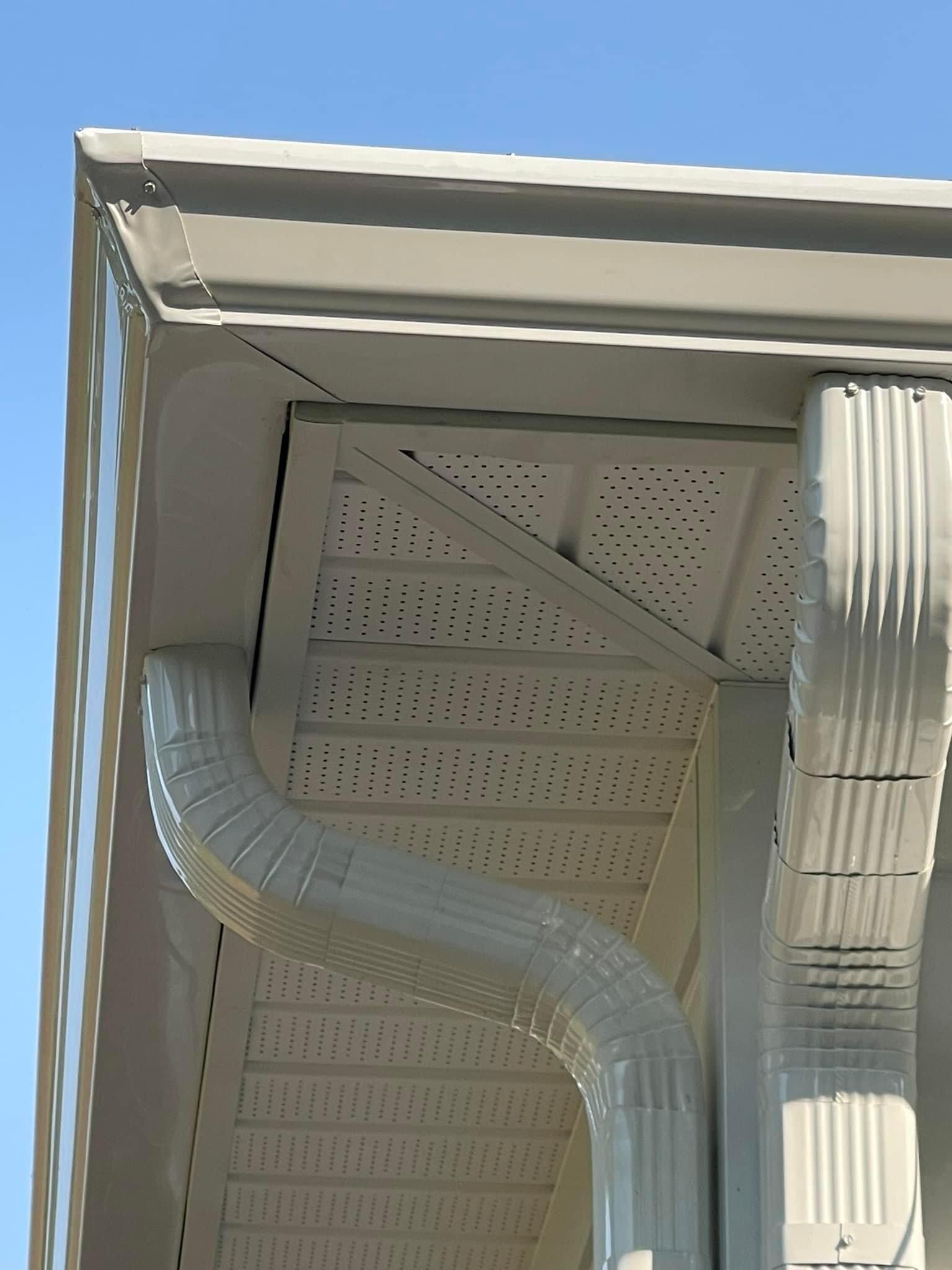 Close Up Of A Gutter — Charlotte, NC — Wade H Helms Guttering