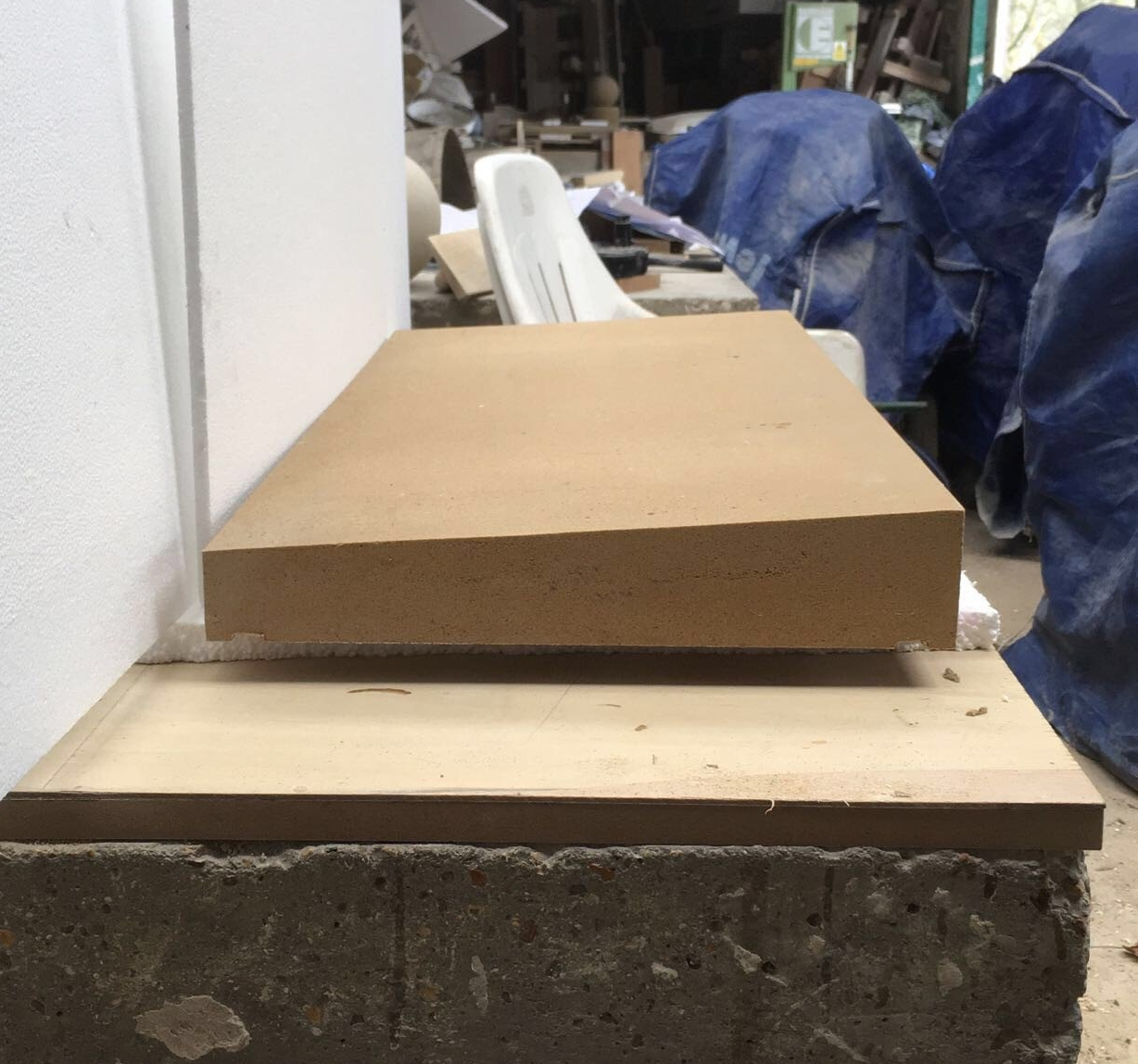 Straight Edged Once Weathered Copings 2