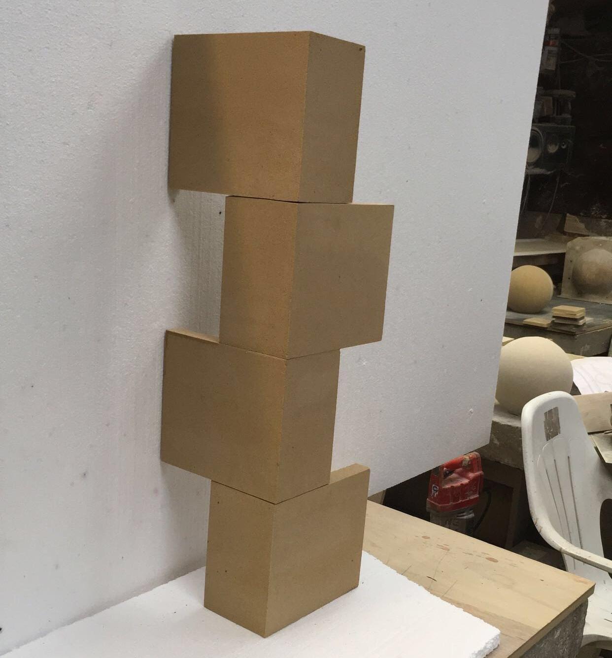 Plain stick on L shape quoins 1