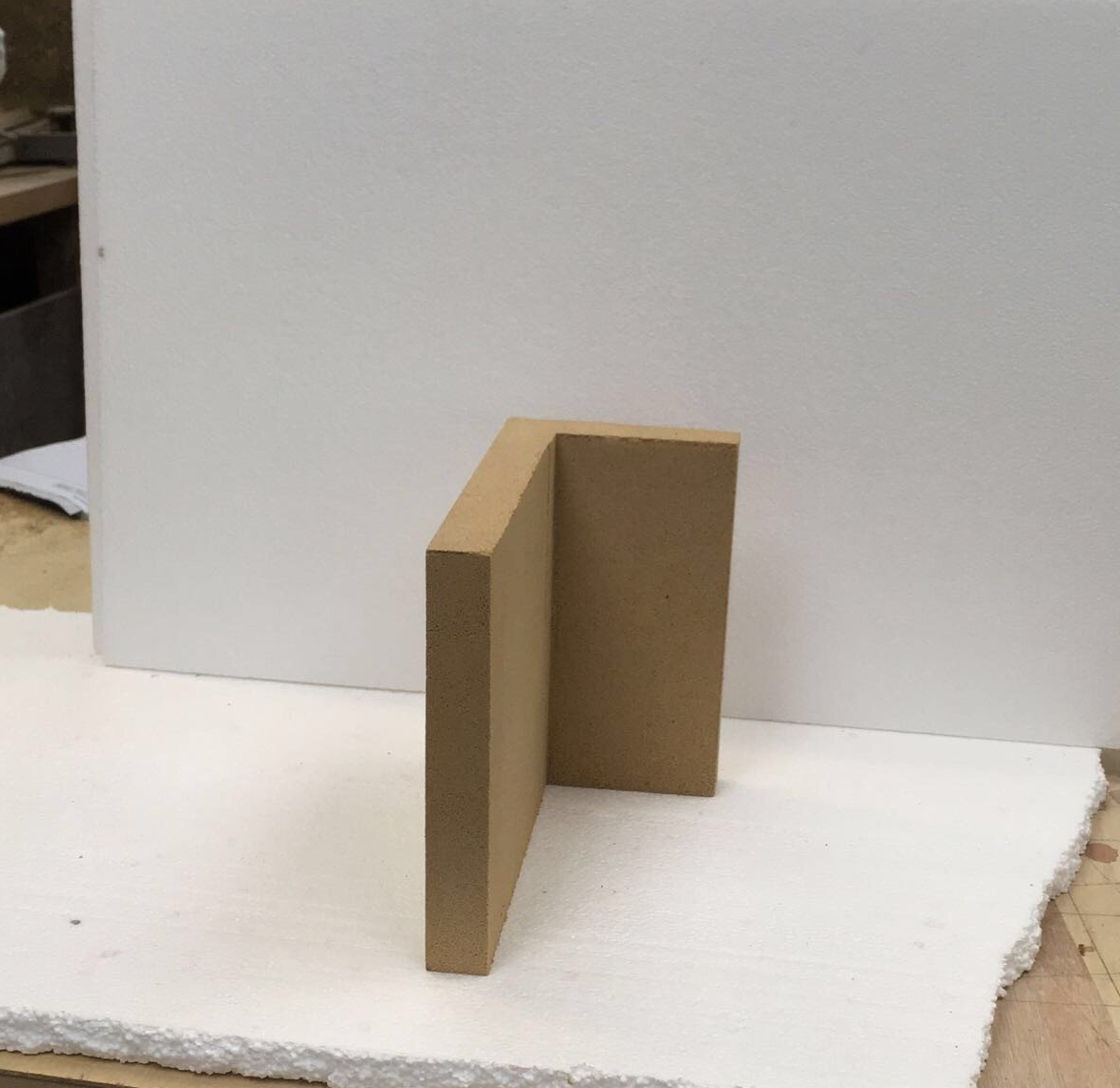 Plain stick on L shape quoins 3