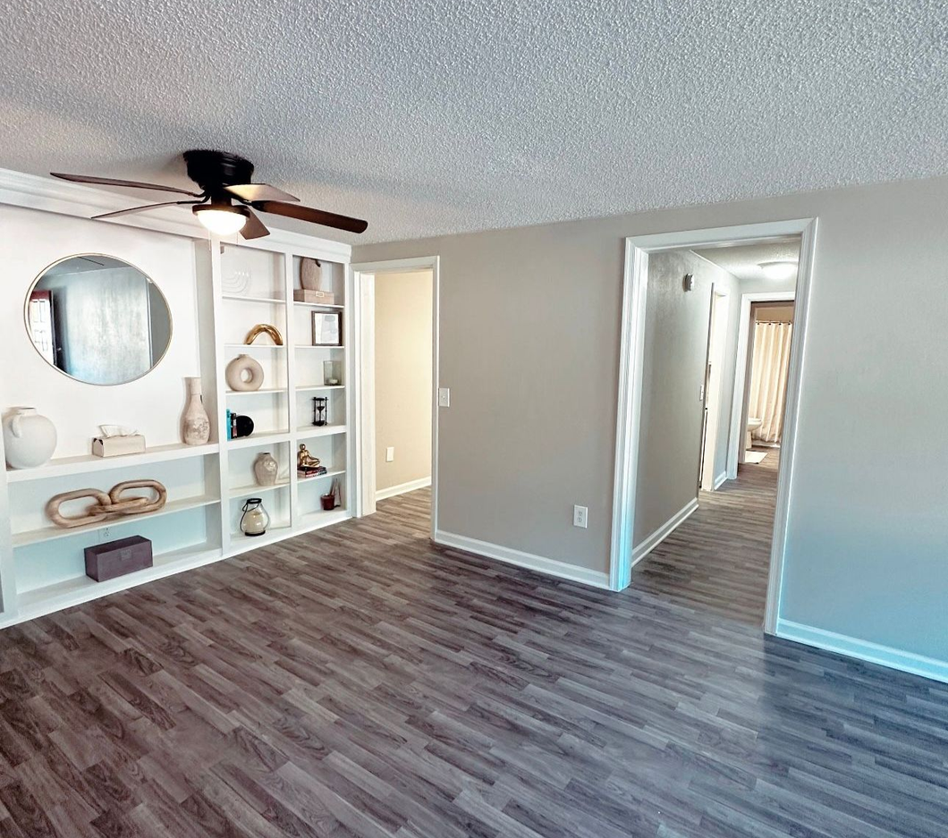 Interior photo of a dining room