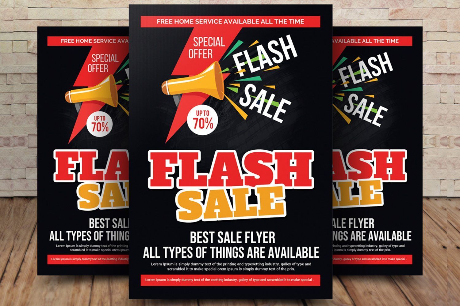 Flash Sale Flyers