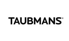 Black "TAUBMANS" logo in a clean, bold, sans-serif font on a white background.