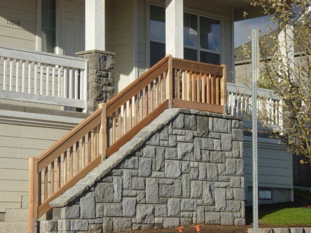 Retaining Walls — Solid Privacy Stainless Steel Fence in Portland, OR