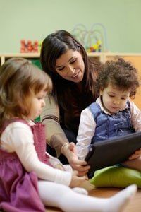 Pre-k learning at Klub Kid Too in Chelmsford, MA