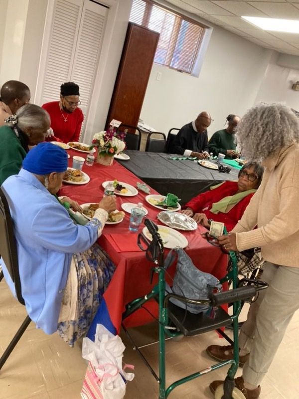 Birthday celebration of Ms. Edith and Father Rosheuvel