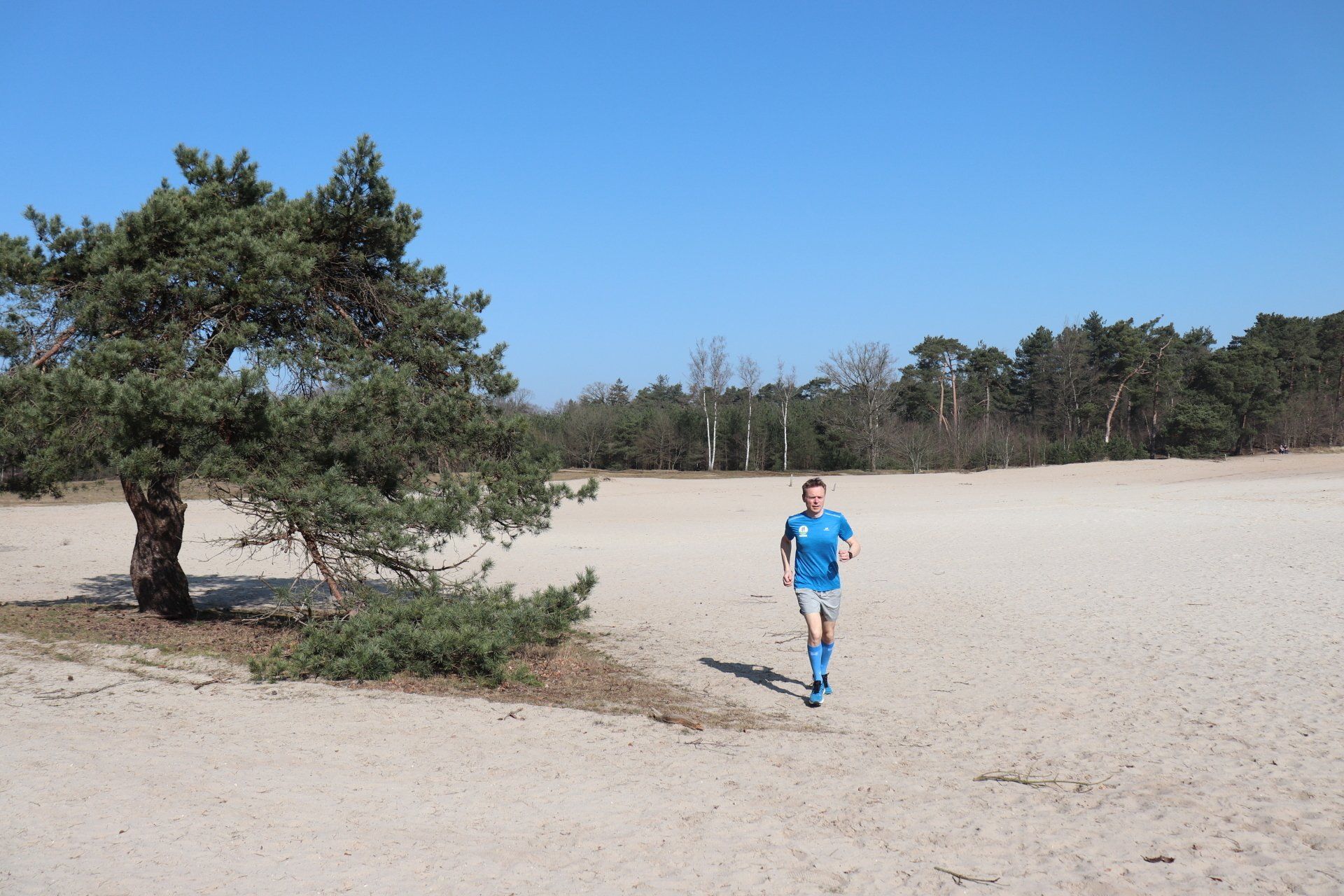 hardlopen met parkinson in de Soesterduinen