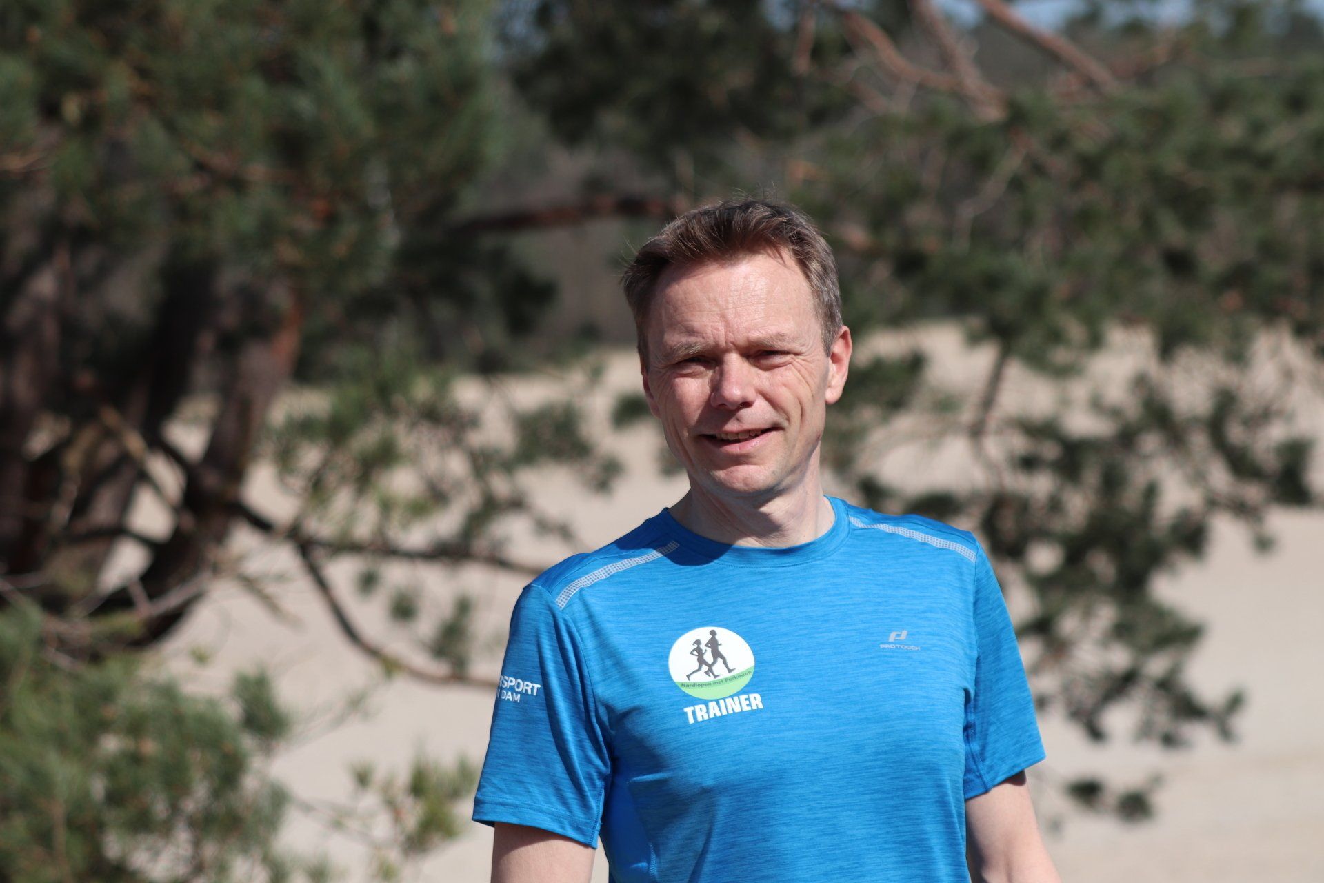 trainer hardlopen met parkinson