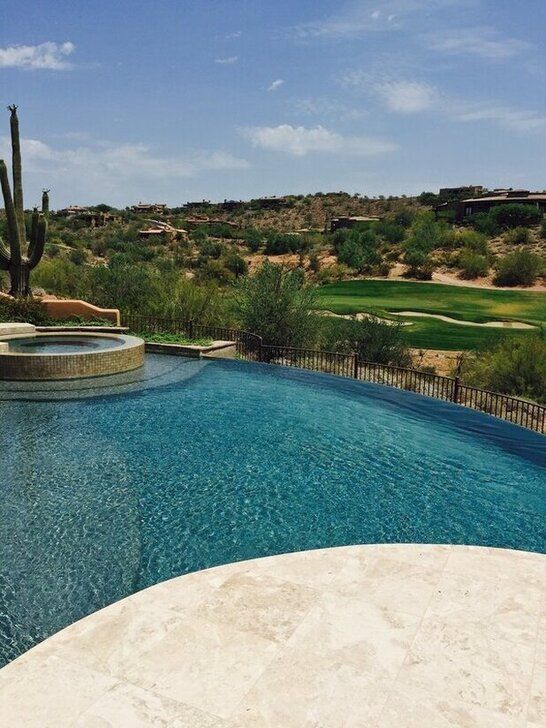 perfectly maintained pool in chandler