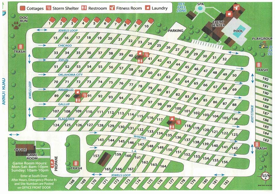 Oasis Rv Resort Las Vegas Map - United States Map