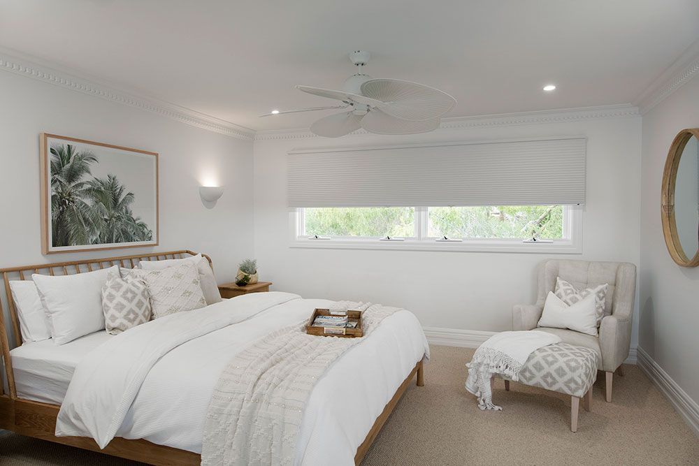 Duette 11 Blinds Guest Bedroom — Blinds in Bogangar, NSW