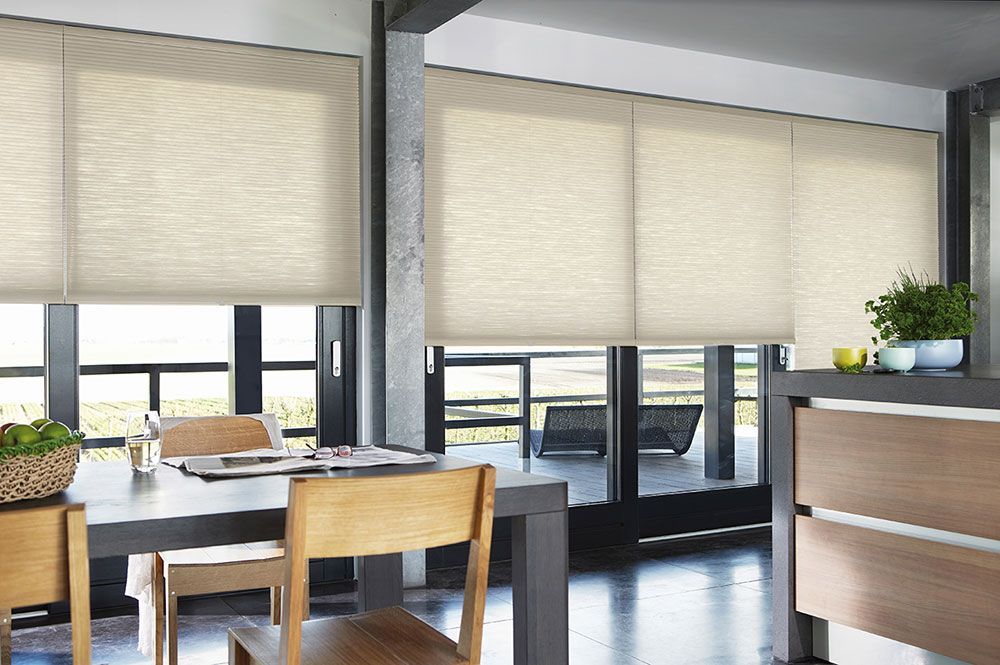 Duette 3 Blinds Sliding Doors — Blinds in Bogangar, NSW