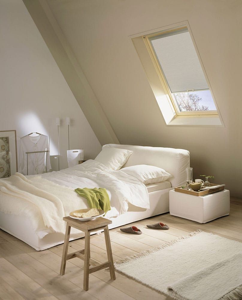 Duette Skylight Blinds Bedroom — Blinds in Bogangar, NSW