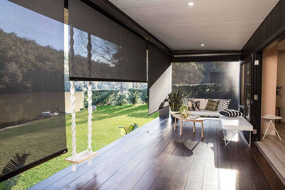 EVO Straight Drop Awnings Enhancing Security and Style — Blinds in Bogangar, NSW