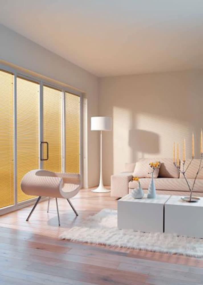 Light Venetian Blinds Enhance the Sitting Room — Blinds in Bogangar, NSW