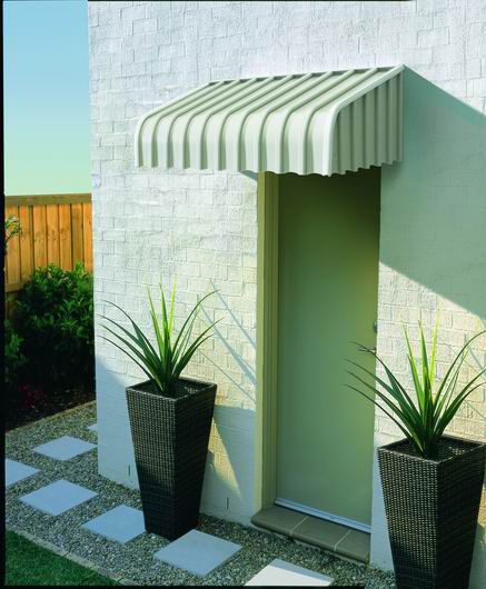 Metal Awning Over Door — Blinds in Bogangar, NSW