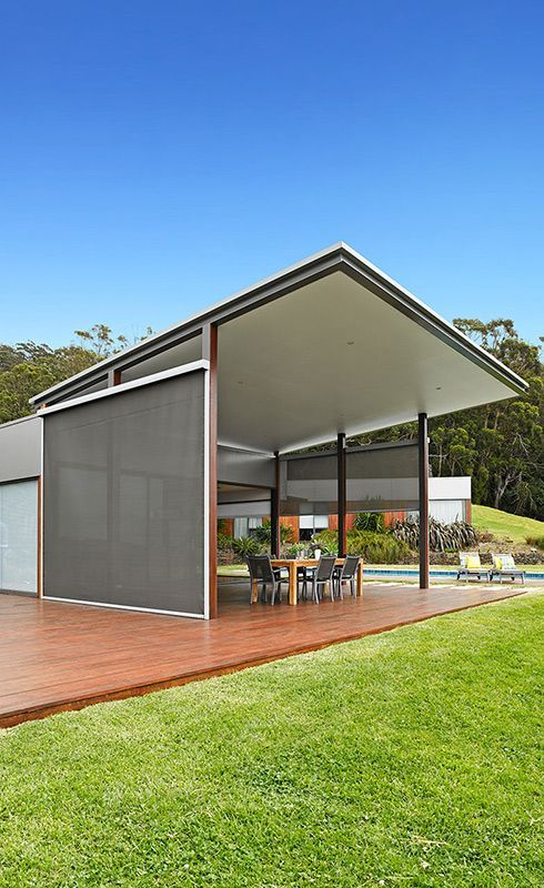 Roll-Up Side Channel Awnings for Stylish Patios — Blinds in Bogangar, NSW