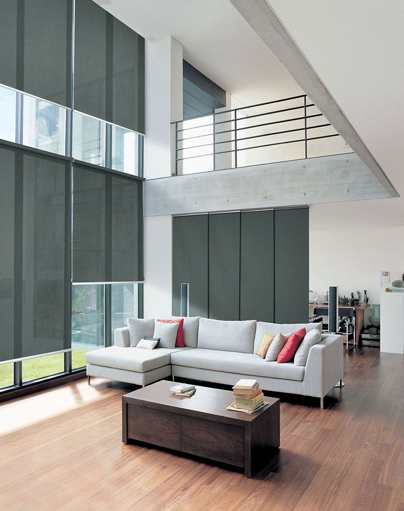 Roller and Sliding Blinds Lounge Room — Blinds in Bogangar, NSW