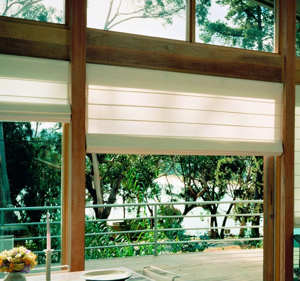 Roman 2 Blinds Patio Entrance Tweed — Blinds in Bogangar, NSW