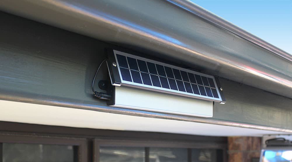 solar-powered blinds back patio