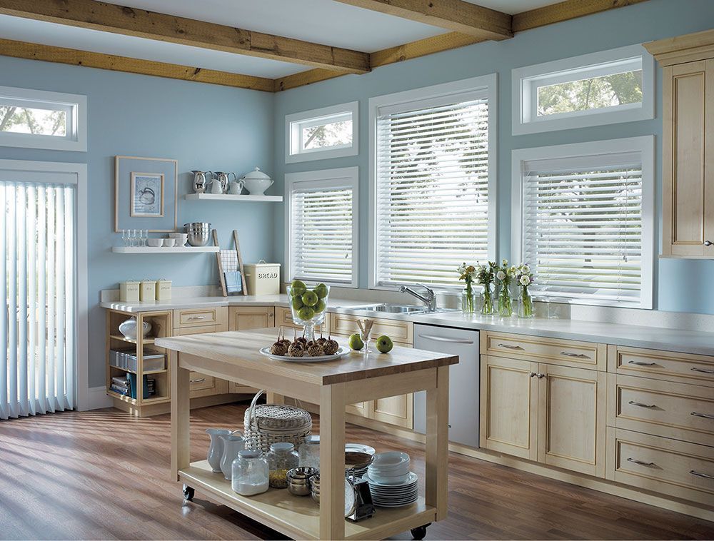 Timber Venetians Kitchen — Blinds in Bogangar, NSW