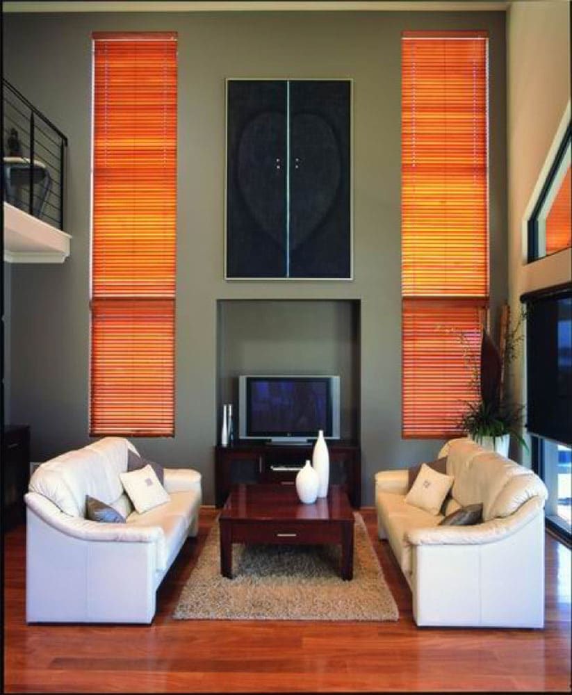 Stylish Venetian Blinds Enhancing the Sitting Room — Blinds in Bogangar, NSW