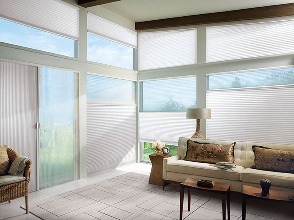 Versatile Duette Blinds Sitting Room — Blinds in Bogangar, NSW