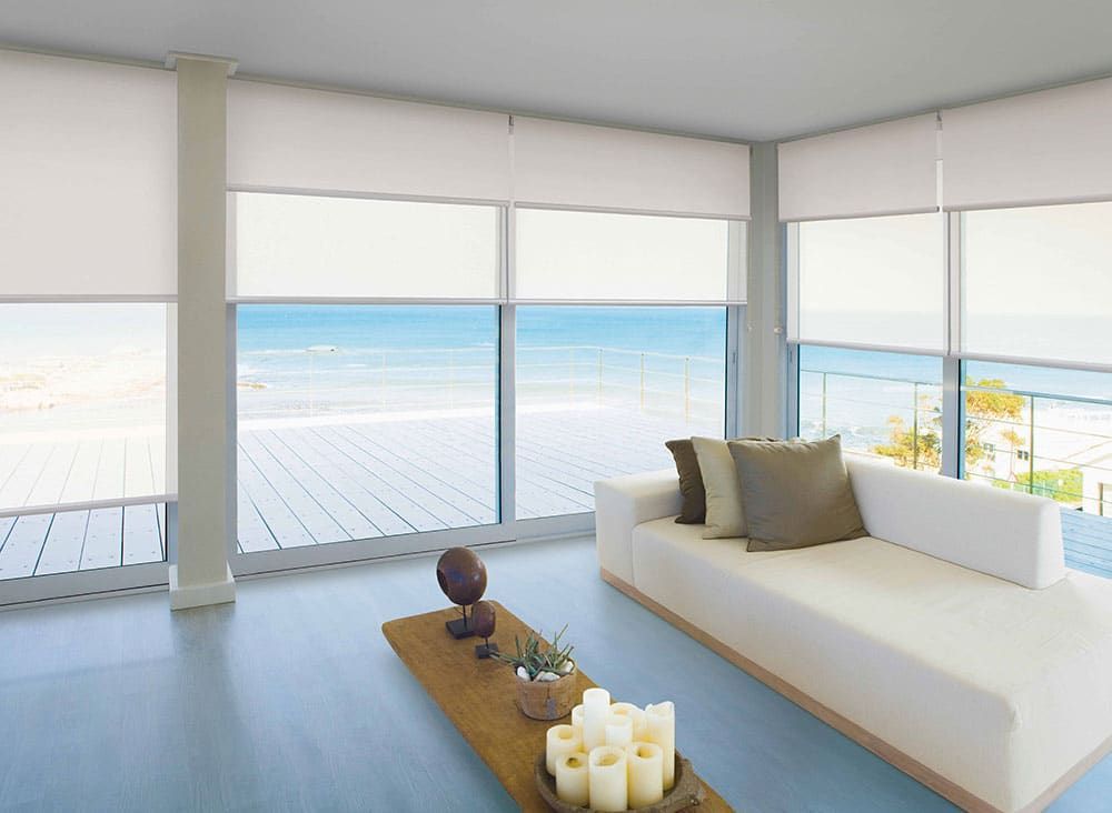 White Translucent Blinds — Blinds in Bogangar, NSW