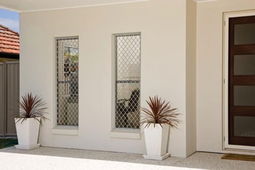 Diamond Grill Security Enhances Windows — Blinds in Bogangar, NSW