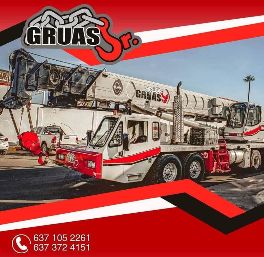 GRUAS Y MANIOBRAS JR - GRÚAS TITÁN