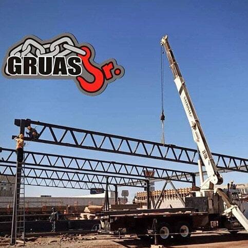 GRUAS Y MANIOBRAS JR - GRÚAS DESDE 28 Y HASTA 200 TONELADAS