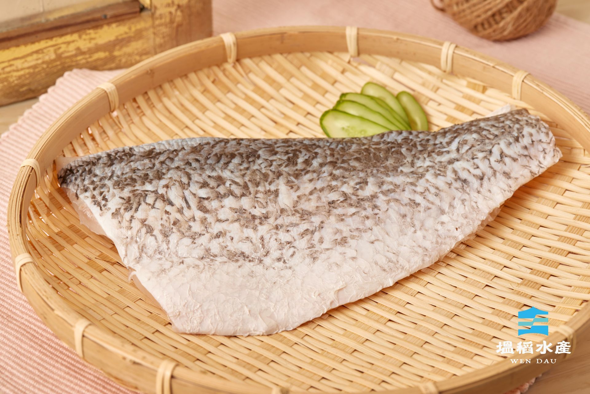 塭稻新鮮無刺金目鱸魚片