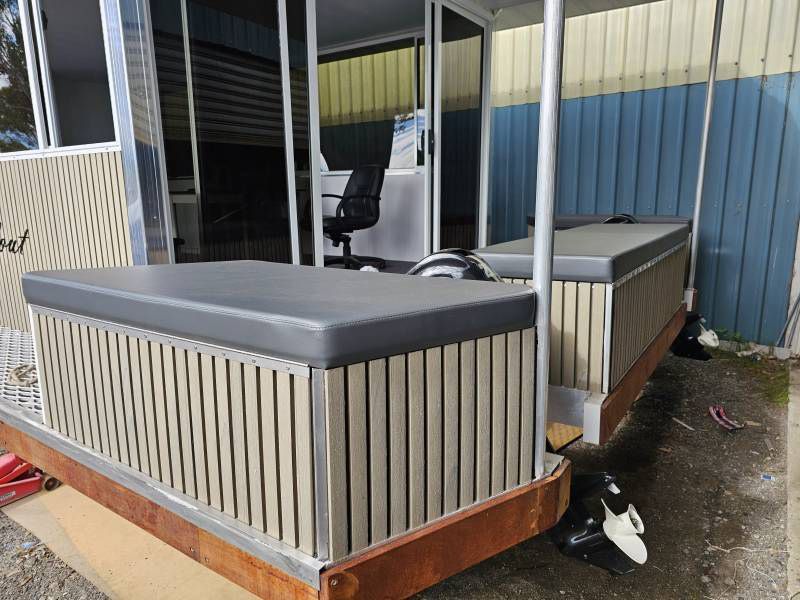 The Word Boat Is On The Side Of A Building — A Weigh In - Mobile Weighing Solutions in Noraville, NSW