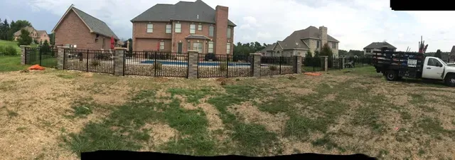 Long Fence on Residential Houses — Pittsburgh, PA — Affordable Fence & Railing, LLC