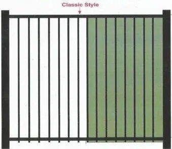 Aluminum fence 2 – Pittsburgh, PA – Affordable Fence & Railing, LLC