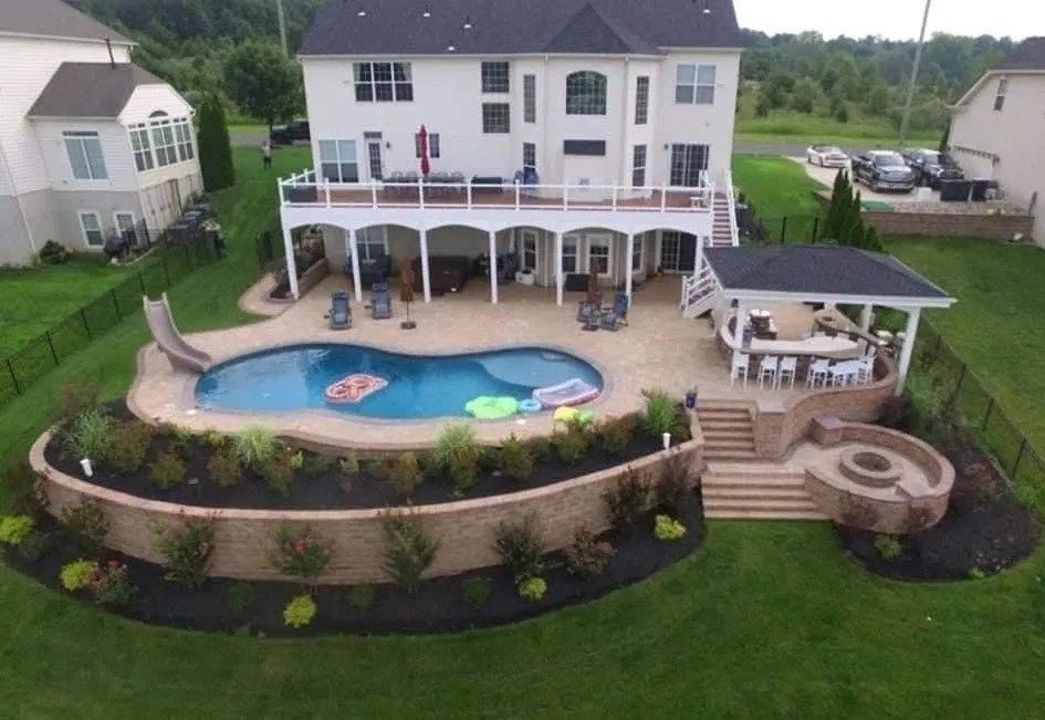 Newly Purchased Home With Pool — Elmer, NJ — Del Val Pools & Spas