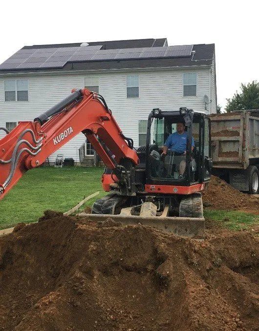 Hole Dug in the Ground — Elmer, NJ — Del Val Pools & Spas