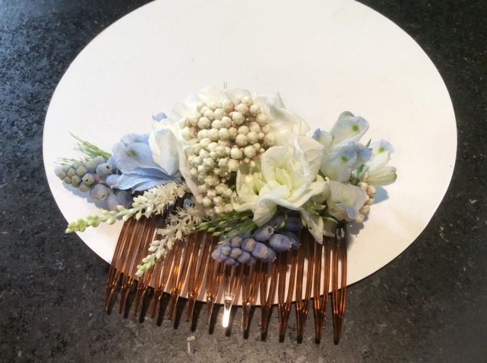 decorazione floreale acconciatura sposa Fiorista Rischi La Spezia