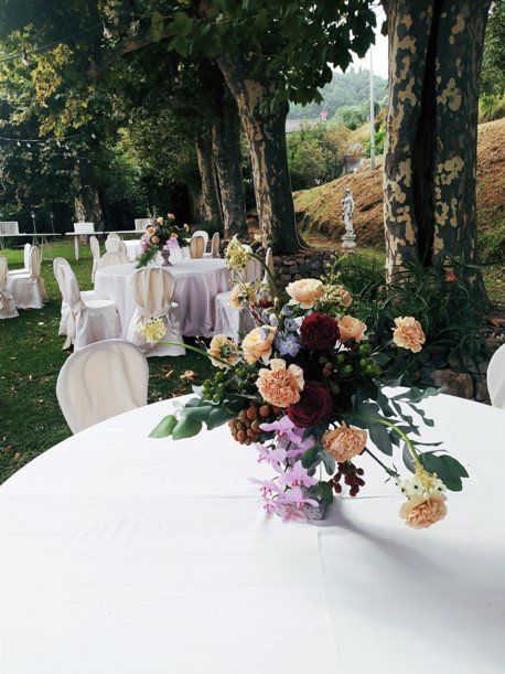 centro tavola matrimoni Rischi La Spezia