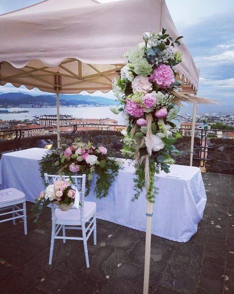 allestimenti matrimoni Fiorista Rischi La Spezia
