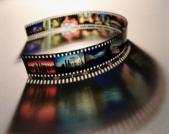 a roll of film with a picture of the statue of liberty on it