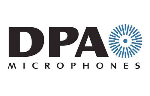 A logo for a company called dpa microphones.