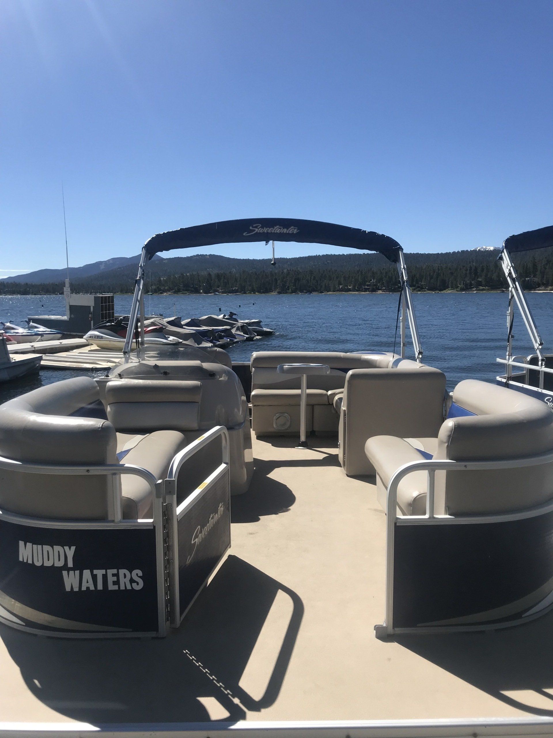 Pontoon Boat Rentals in Big Bear Lake | North Shore Landing