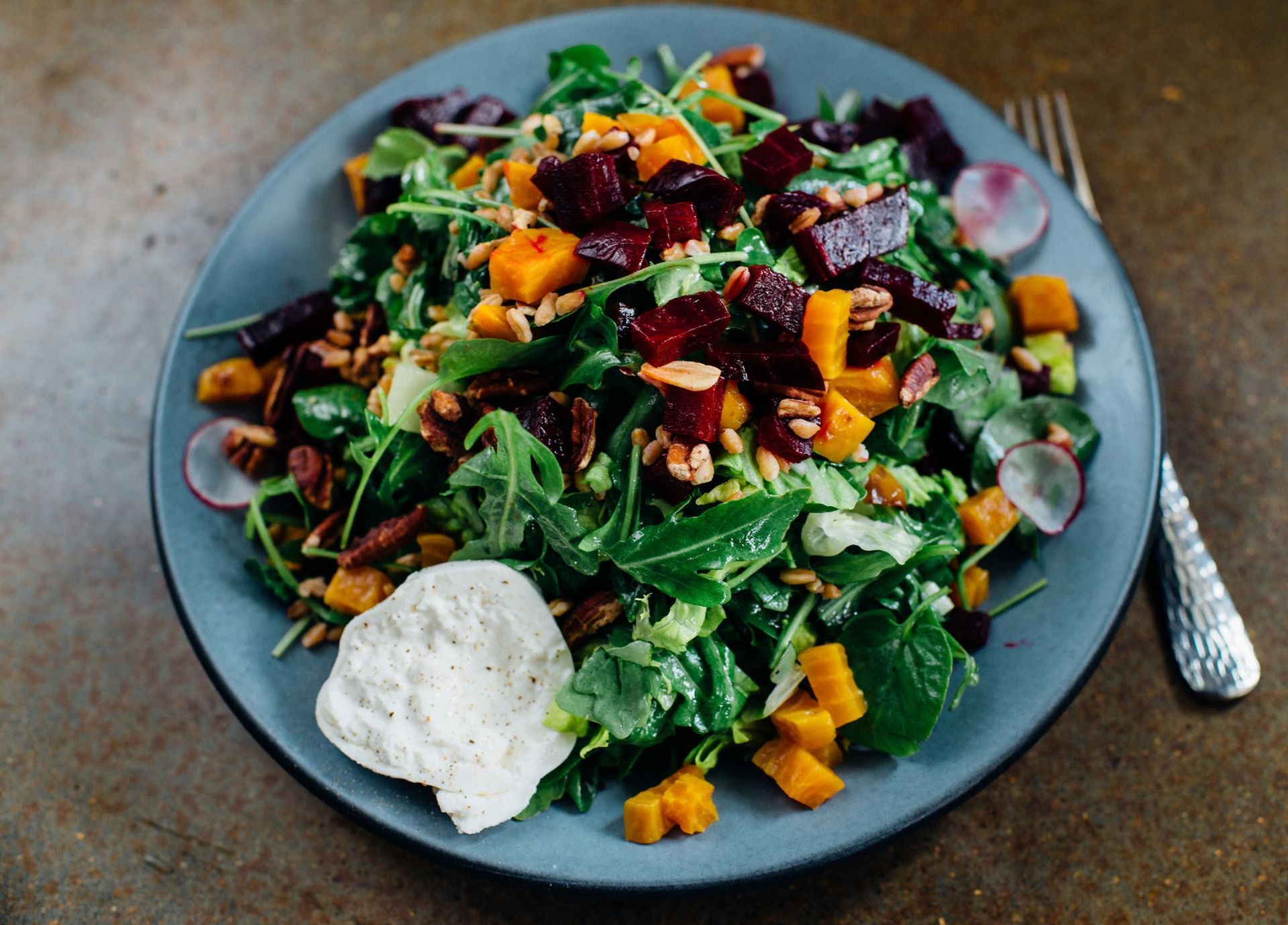 fall salad catering by the tray