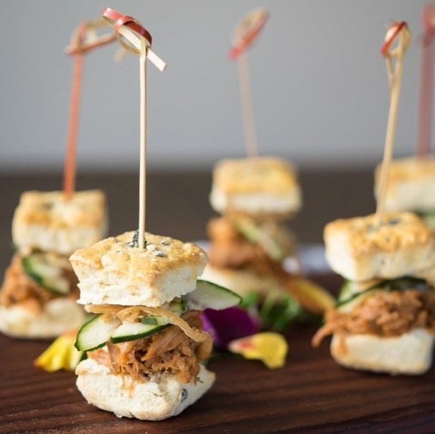 buffet style food options